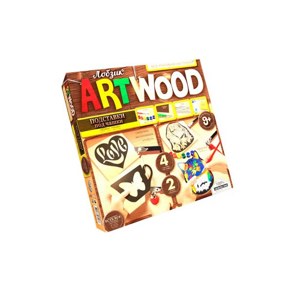 

Набор для выпиливания ARTWOOD Dankotoys Подставки под чашки (TOY-43989)
