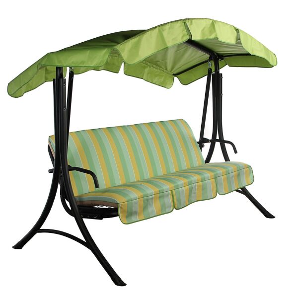 

Садовые качели Avocado Вертикаль Салатовый однотон/Т.зелено-бежево-салатовые полосы (ОСТ-ФРАН ТМ)