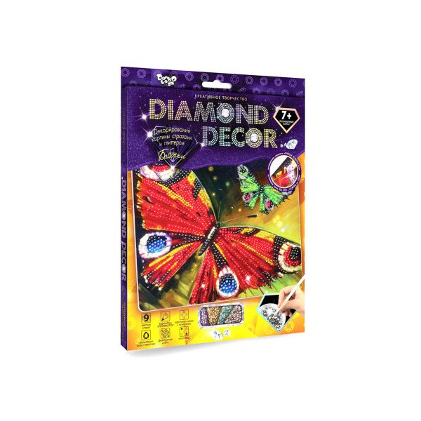 

Набор для творчества Dankotoys Diamond Decor: Бабочка (TOY-56109)