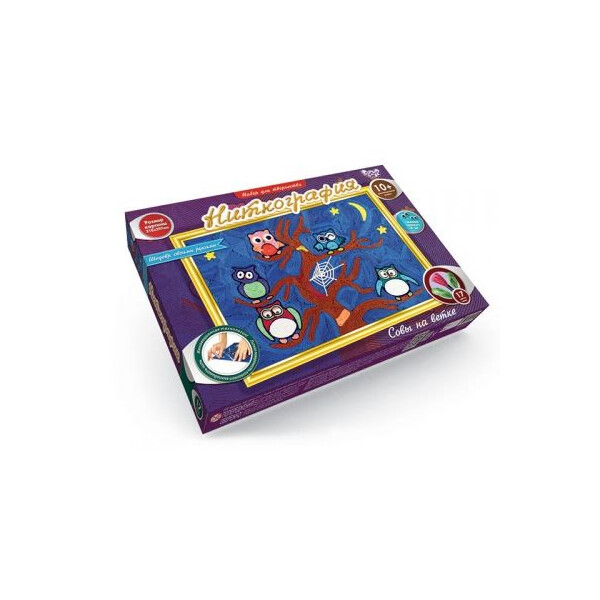 

Набор для творчества Dankotoys Ниткография: совы на ветке (TOY-45055)
