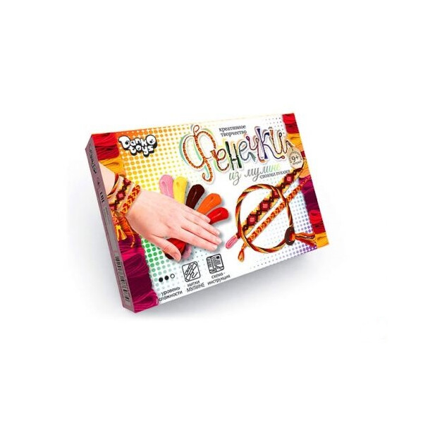 

Набор для творчества Фенечки из мулине (TOY-40887)