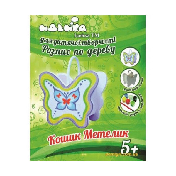 

Набор для творчества Идейка Роспись по дереву: Бабочка (TOY-26489)