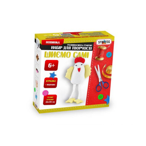 

Набор для творчества Strateg Шьем игрушку сами: цыпленок (TOY-105061)