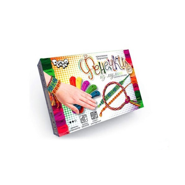 

Набор для творчества Dankotoys Фенечки из мулине (TOY-40883)