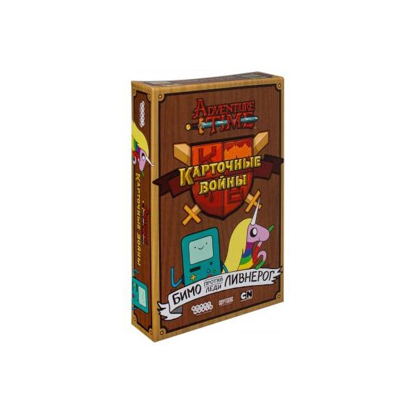 

Настольная игра Hobby World Время приключений: Карточные войны Бимо против Леди Ливнерог 1659