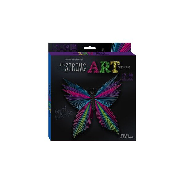

Набор креативного творчества Dankotoys String Art STRA-01-01 Бабочка (TOY-101261)