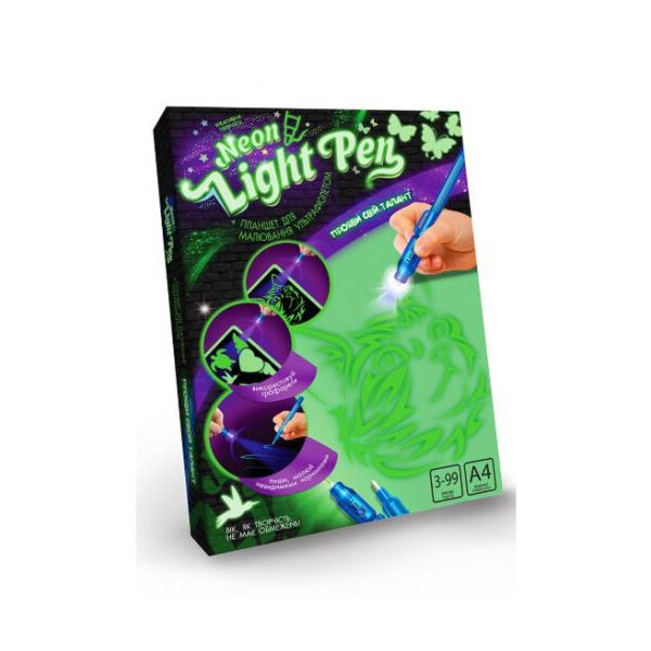 

Набор креативного творчества Dankotoys Neon Light Pen Кошка (TOY-51219)