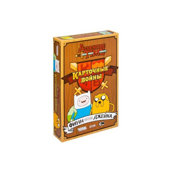 

Настольная игра Hobby World Время приключений. Карточные войны: Финн против Джейка 1618