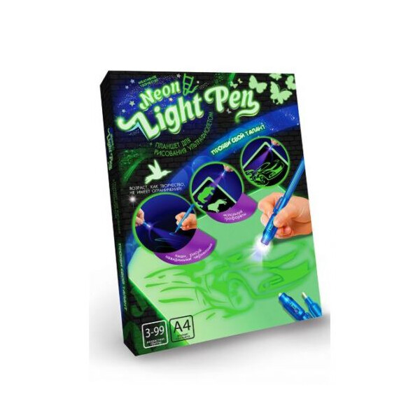 

Набор креативного творчества Dankotoys Neon Light Pen Машина (TOY-51217)