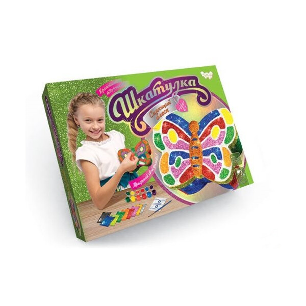 

Набор для творчества Dankotoys Сияющий блеск: шкатулка (TOY-38663)