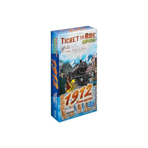

Настольная игра Hobby World Ticket to Ride: Европа 1912 дополнение 1626