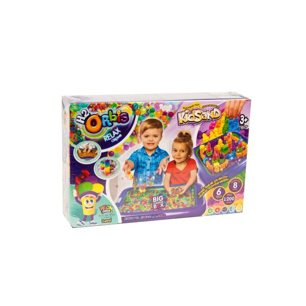 

Набор для творчества Dankotoys Orbis+KidSand+Тесто для лепки (TOY-49253)