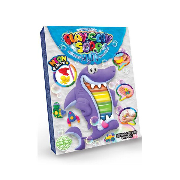 

Набор для творчества Dankotoys Пластилиновое мыло 6 цветов (TOY-105092)