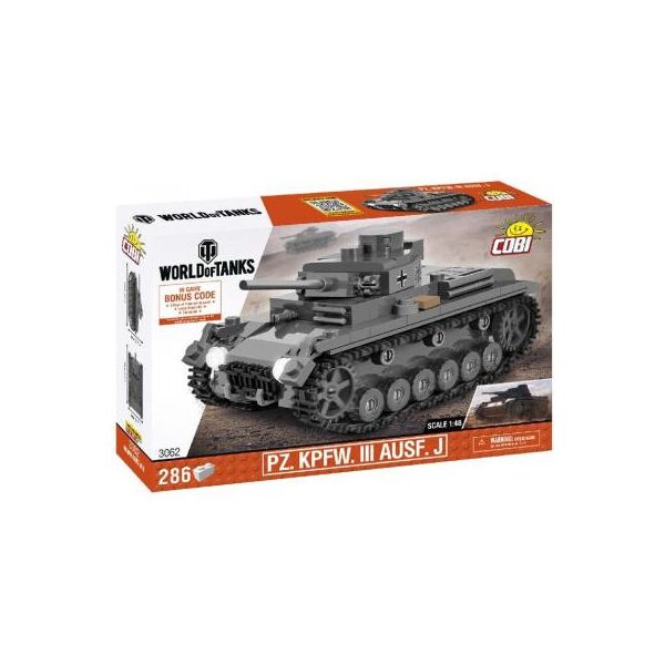 

Конструктор Cobi Средний танк Т-III, 286 деталей COBI-3062
