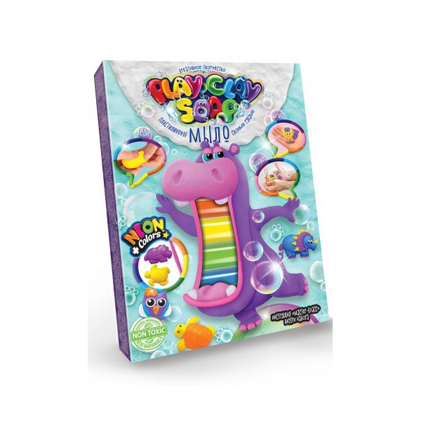 

Набор для творчества Dankotoys Пластилиновое мыло 6 цветов (TOY-105089)