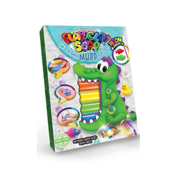 

Набор для творчества Dankotoys Пластилиновое мыло 6 цветов (TOY-105090)