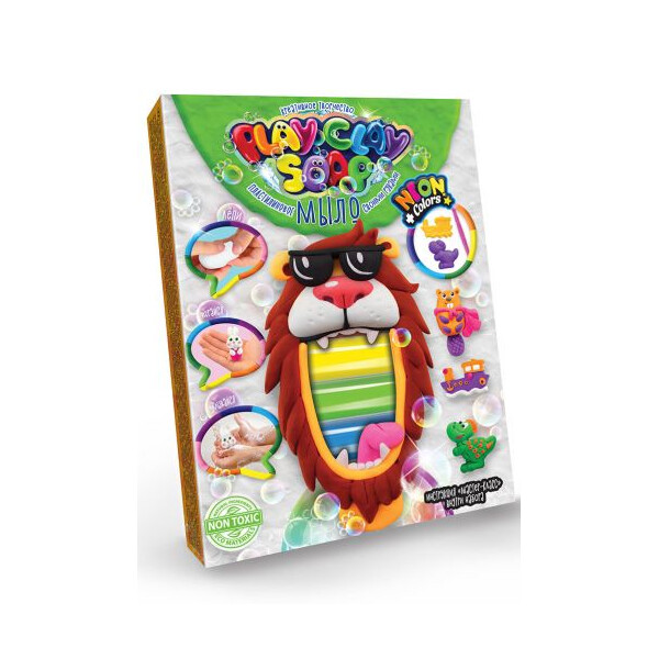 

Набор для творчества Dankotoys Пластилиновое мыло 6 цветов (TOY-105091)