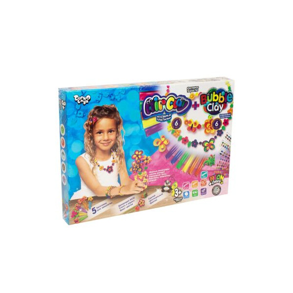 

Набор креативного творчества Dankotoys Air clay + Bubble Clay (TOY-51937)