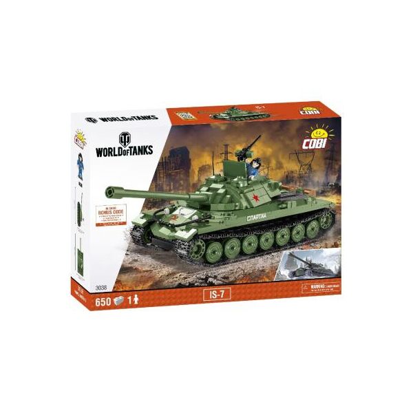 

Конструктор Cobi World Of Tanks ІС-7 650 деталей COBI-3038