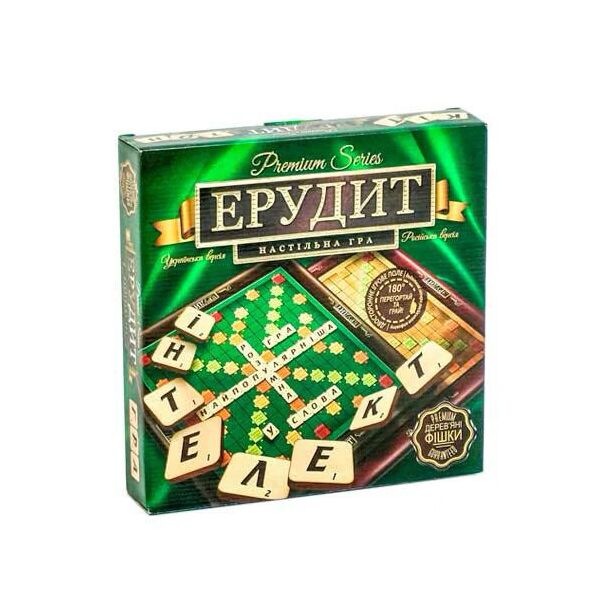 

Настольная игра F&D Эрудит 2в1 РУС+УКР 110 фишек, скрабл