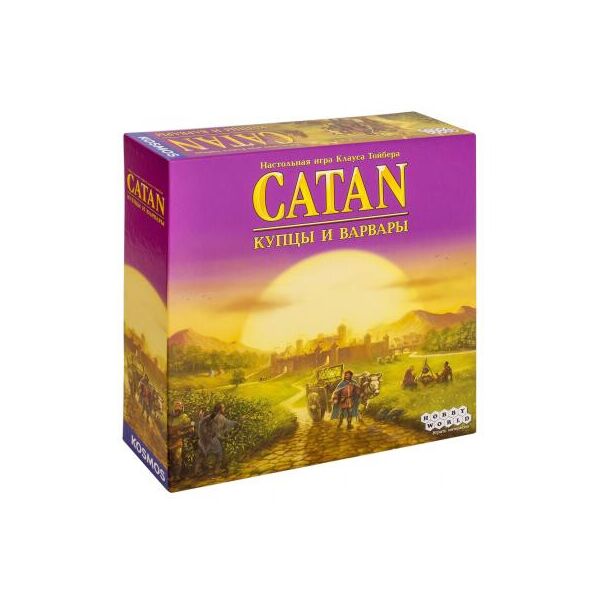 

Настольная игра Hobby World Колонизаторы. Купцы и варвары 4-е рус. изд., CATAN 181901