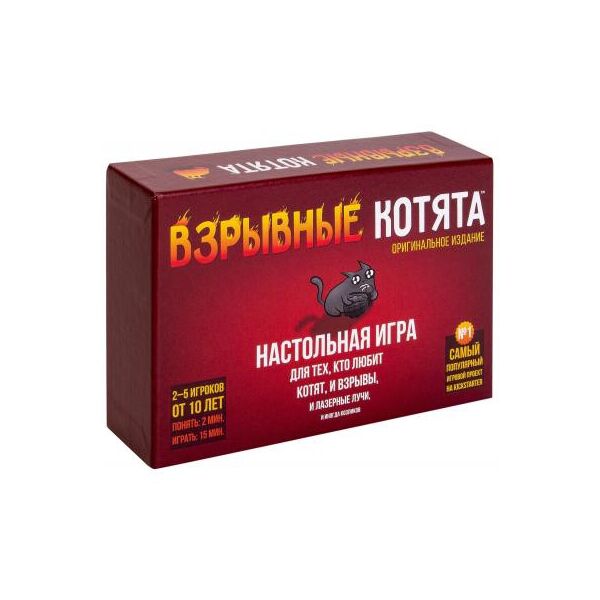

Настольная игра Hobby World Взрывные котята 915083