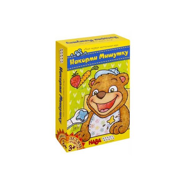 

Настольная игра Hobby World Накорми Мишутку 3+ 181906