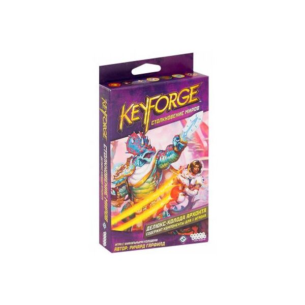 

Настольная игра Hobby World KeyForge: Столкновение миров. Делюкс-бревно архонта 14+ 915132