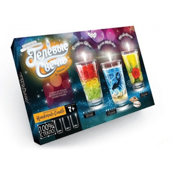 

Комплект креативного творчества Danko Toys Гелевые свечи 6160