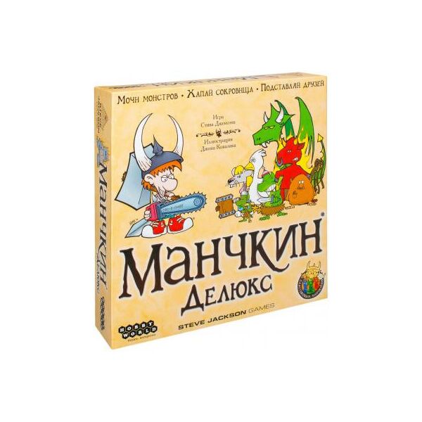 

Настольная игра Hobby World Манчкин Делюкс 1153