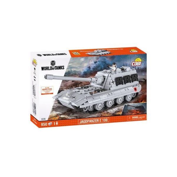 

Конструктор Cobi World Of Tanks Jagdpanzer E-100 Krokodil 950 деталей COBI-3036