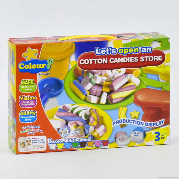 

Тесто для лепки Colour Dough 8 баночек теста (1-48282)