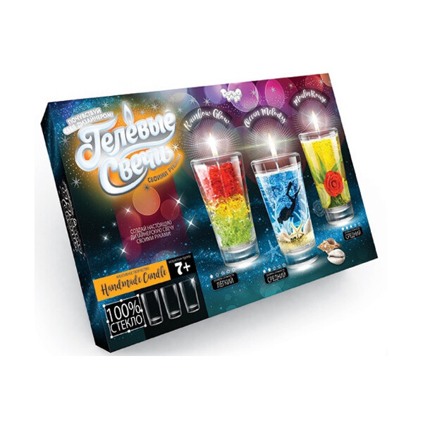 

Комплект креативного творчества Danko Toys Гелевые свечи 6160 (6160DT)