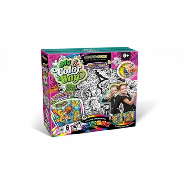 

Комплект креативного творчества Danko Toys My Color Bag сумка-раскраска мини (6833DT-2)