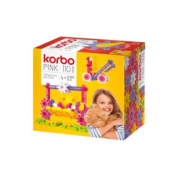 

Конструктор Korbo Pink 110 деталей 65909