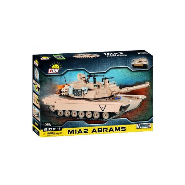 

Конструктор Cobi Танк M1 Абрамс 815 деталей COBI-2619