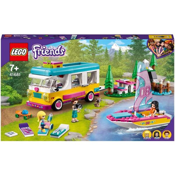 

LEGO Friends Лесной дом на колесах и яхта (41681)