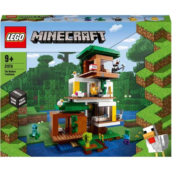 

LEGO Minecraft Современный домик на дереве (21174)