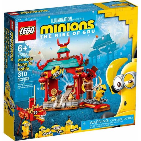 

LEGO Minions: The Rise of Gru Бойцы кунг-фу (75550)