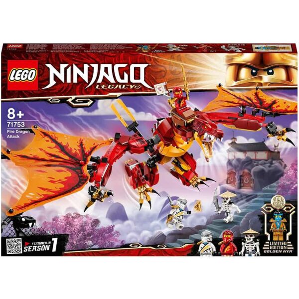 

LEGO NINJAGO Нападение огненного дракона (71753)