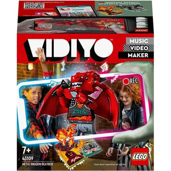 

LEGO VIDIYO Битбокс Дракона-Металлиста (43109)