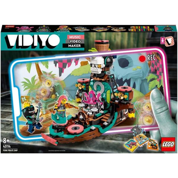 Акция на LEGO VIDIYO Пиратский панк-корабль (43114) от Allo UA