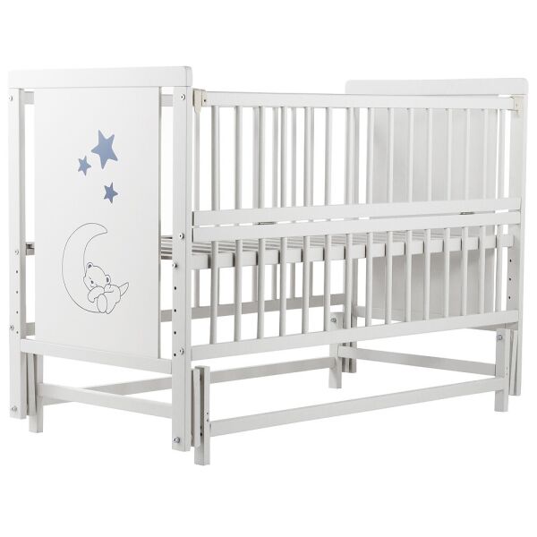 

Кровать Babyroom Медвежонок M-02 белый 624462