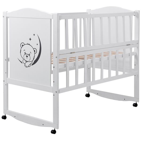 

Кровать Babyroom Тедди T-01 белый 624691