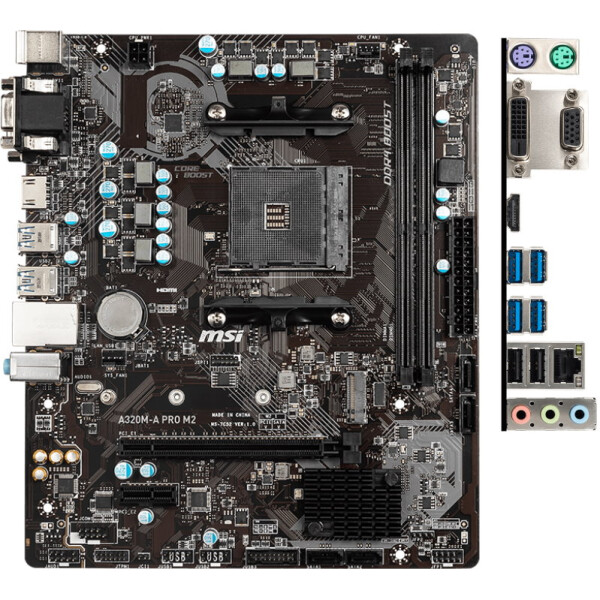 

Материнская плата MSI A320M-A PRO M2