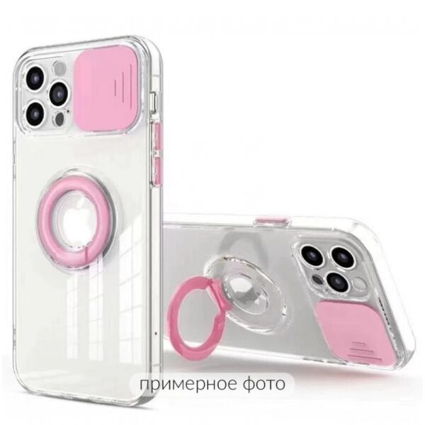 

Чехол Camshield ColorRing TPU со шторкой для камеры для Apple iPhone 12 mini (5.4") (Розовый) (1162185)