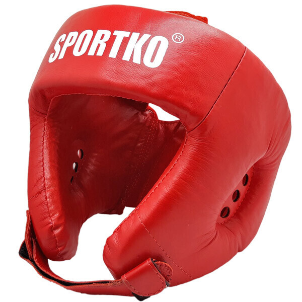 

Боксерський захист для голови SportKO OK2 - червоний/L