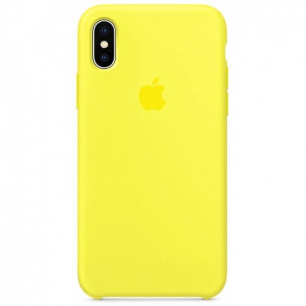 

Чехол Silicone Case для iPhone X/Xs (MMWF2ZM/A) Lemonade