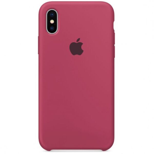 

Чехол для iPhone X Silicone Камелия