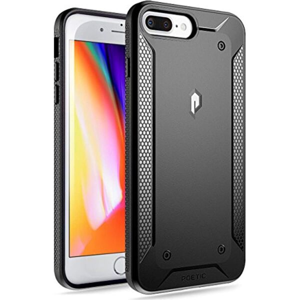 

Poetic Quarterback Case чехол для iPhone 7/8 Plus, Black